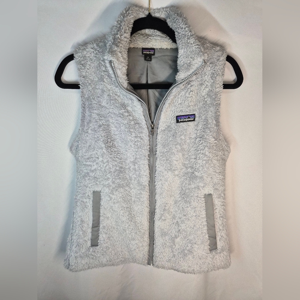 Patagonia Soft Gray Fleece Vest